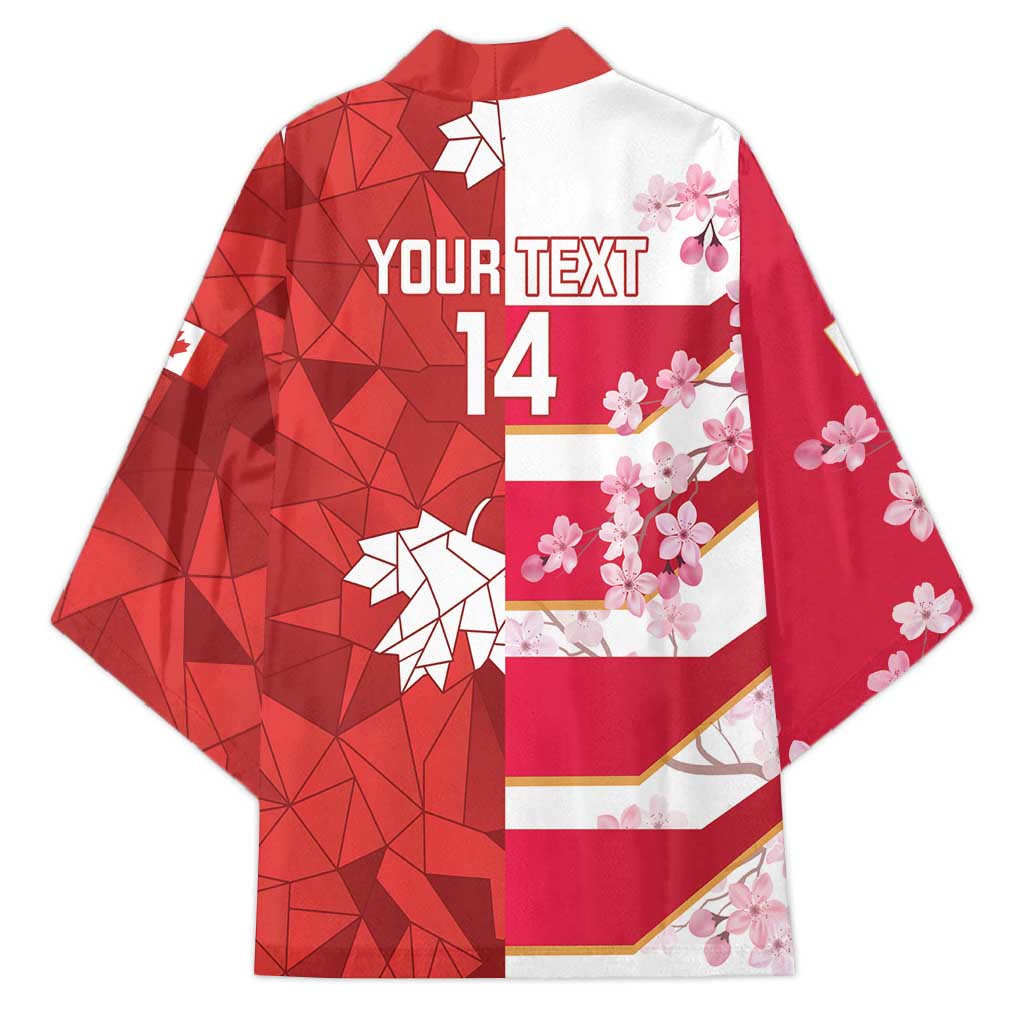 Canada and Japan Rugby Custom Kimono Canucks Brave Blossoms Together Pacific - Polynesian Pride