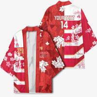 Canada and Japan Rugby Custom Kimono Canucks Brave Blossoms Together Pacific - Polynesian Pride