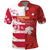 Canada and Japan Rugby Custom Polo Shirt Canucks Brave Blossoms Together Pacific - Polynesian Pride