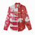 Canada and Japan Rugby Custom Women Casual Shirt Canucks Brave Blossoms Together Pacific - Polynesian Pride