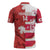 Canada and Japan Rugby Custom Zipper Polo Shirt Canucks Brave Blossoms Together Pacific - Polynesian Pride