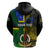 Personalised South Sea Islanders Hoodie Kanakas With Vanuatu Coat Of Arms LT14 - Polynesian Pride