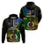 Personalised South Sea Islanders Hoodie Kanakas With Vanuatu Coat Of Arms LT14 - Polynesian Pride