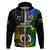 Personalised South Sea Islanders Hoodie Kanakas With Vanuatu Coat Of Arms LT14 - Polynesian Pride