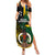 Personalised South Sea Islanders Summer Maxi Dress Kanakas With Vanuatu Coat Of Arms LT14 Women Black - Polynesian Pride