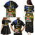 Personalised South Sea Islanders Family Matching Puletasi Dress and Hawaiian Shirt Kanakas With Fiji Coat Of Arms LT14 - Polynesian Pride