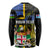 Personalised South Sea Islanders Long Sleeve Shirt Kanakas With Fiji Coat Of Arms LT14 - Polynesian Pride