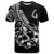 Personalised Polynesia T Shirt Fish Hook Tattoo Go Fishing Polynesian Pattern Black LT14 Black - Polynesian Pride