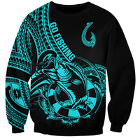 polynesia-sweatshirt-fish-hook-tattoo-go-fishing-polynesian-pattern-turquosie