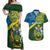 solomon-islands-couples-matching-off-shoulder-maxi-dress-and-hawaiian-shirt-tropical-leaves-with-melanesian-pattern