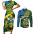 solomon-islands-couples-matching-short-sleeve-bodycon-dress-and-long-sleeve-button-shirts-tropical-leaves-with-melanesian-pattern