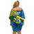 solomon-islands-family-matching-off-shoulder-short-dress-and-hawaiian-shirt-tropical-leaves-with-melanesian-pattern