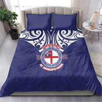 New Zealand United Tribes Te Kara Bedding Set He Whakaputanga Maori Pattern LT14 - Polynesian Pride