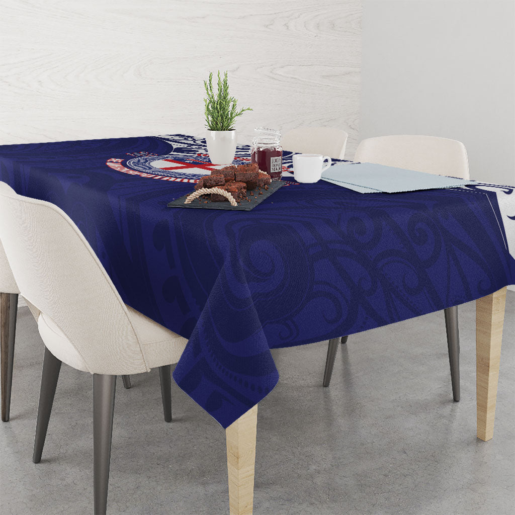 New Zealand United Tribes Te Kara Tablecloth He Whakaputanga Maori Pattern LT14 - Polynesian Pride