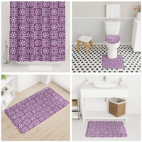 Poni Palaka Quilt Hawaii Bathroom Set Hawaiian Tropical Monstera Sea Turtle
