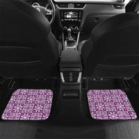 Poni Palaka Quilt Hawaii Car Mats Hawaiian Tropical Monstera Sea Turtle