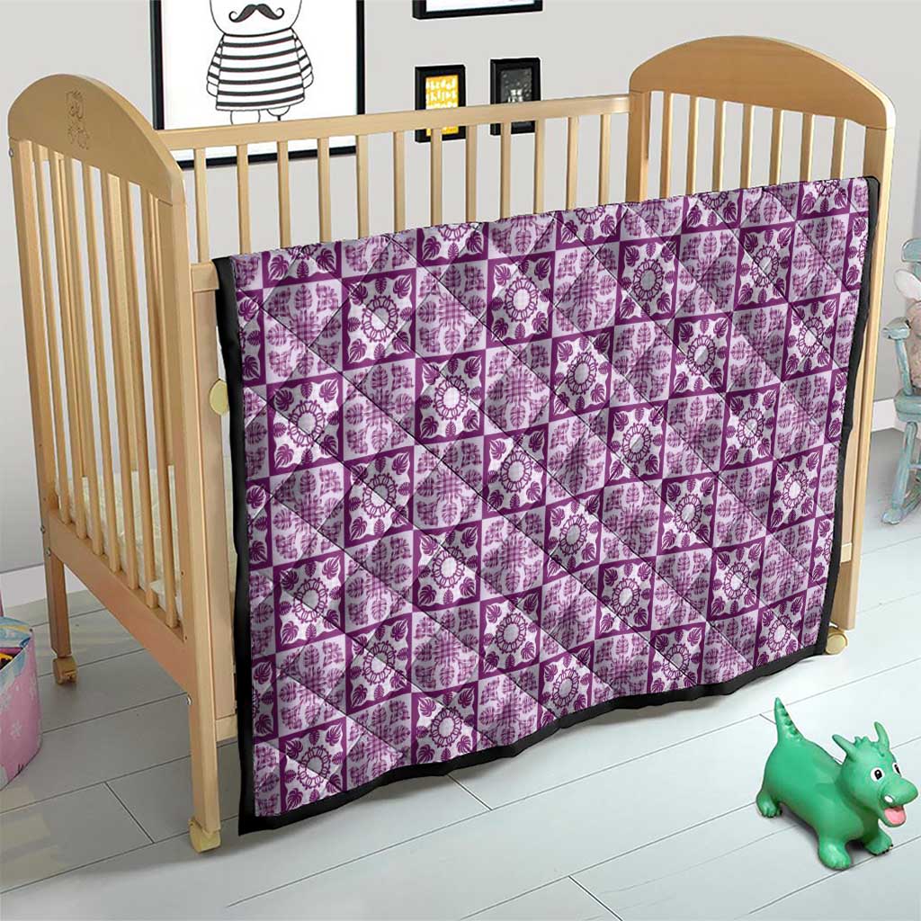 Poni Palaka Quilt Hawaii Quilt Hawaiian Tropical Monstera Sea Turtle