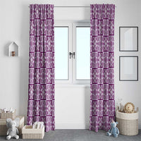 Poni Palaka Quilt Hawaii Window Curtain Hawaiian Tropical Monstera Sea Turtle
