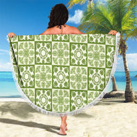 Omaomao Palaka Quilt Hawaii Beach Blanket Hawaiian Tropical Monstera Sea Turtle