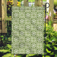 Omaomao Palaka Quilt Hawaii Garden Flag Hawaiian Tropical Monstera Sea Turtle