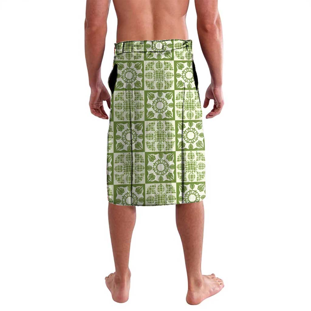 Omaomao Palaka Quilt Hawaii Lavalava Hawaiian Tropical Monstera Sea Turtle