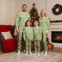 Omaomao Palaka Quilt Hawaii Christmas Pajama Set Hawaiian Tropical Monstera Sea Turtle LT14 - Polynesian Pride