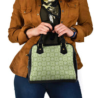 Omaomao Palaka Quilt Hawaii Shoulder Handbag Hawaiian Tropical Monstera Sea Turtle