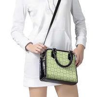 Omaomao Palaka Quilt Hawaii Shoulder Handbag Hawaiian Tropical Monstera Sea Turtle