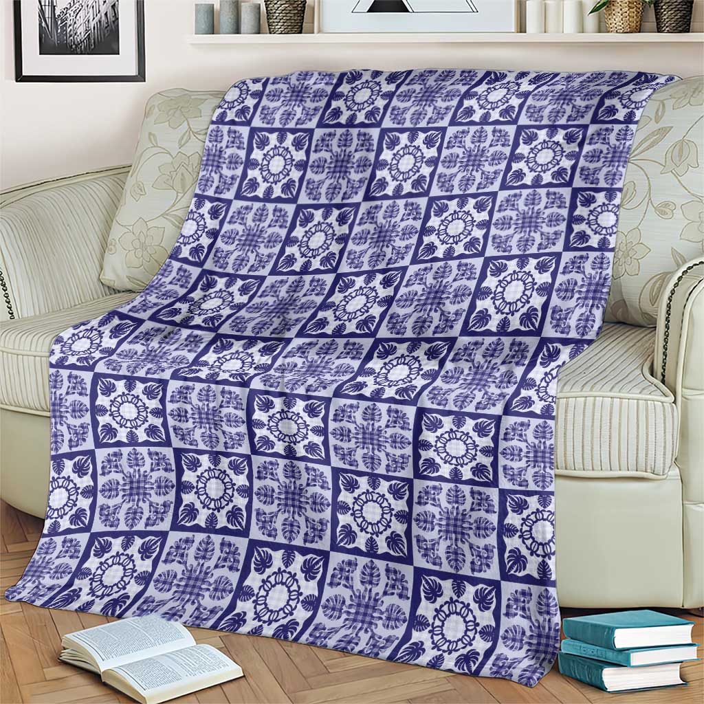 Polu Palaka Quilt Hawaii Blanket Hawaiian Tropical Monstera Sea Turtle