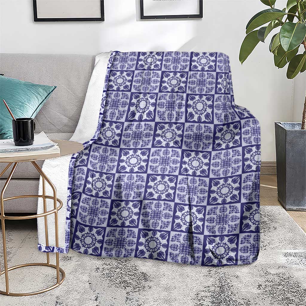 Polu Palaka Quilt Hawaii Blanket Hawaiian Tropical Monstera Sea Turtle