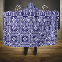 Polu Palaka Quilt Hawaii Hooded Blanket Hawaiian Tropical Monstera Sea Turtle