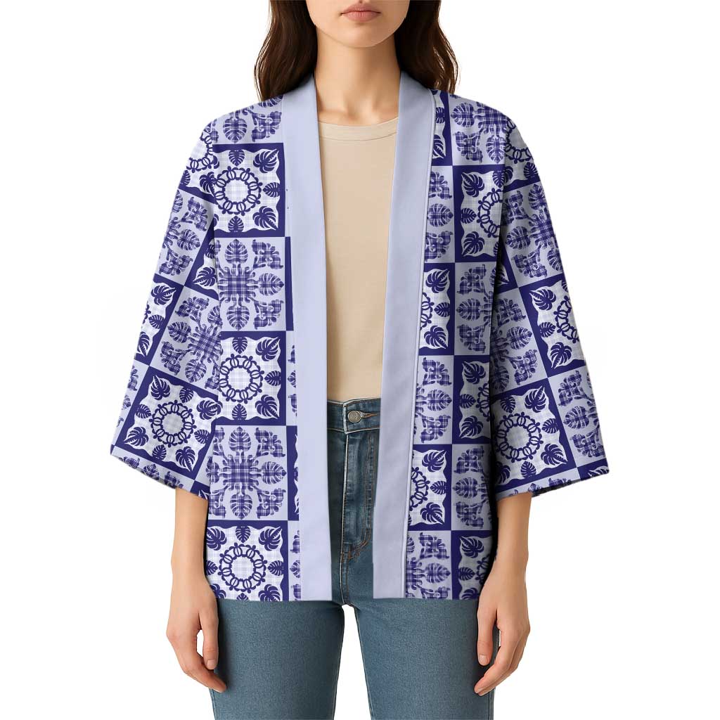 Polu Palaka Quilt Hawaii Kimono Hawaiian Tropical Monstera Sea Turtle