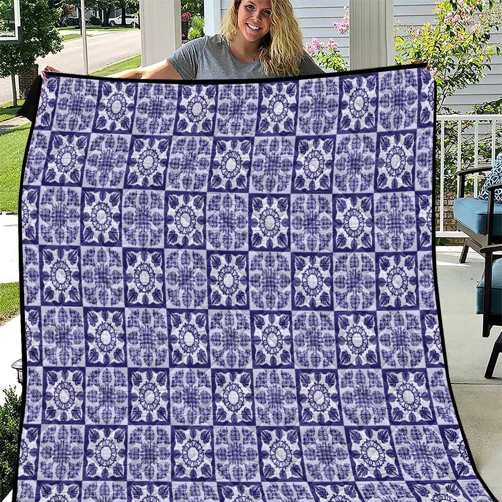 Polu Palaka Quilt Hawaii Quilt Hawaiian Tropical Monstera Sea Turtle
