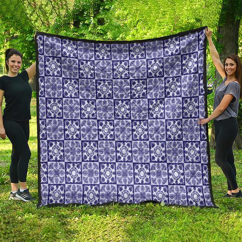 Polu Palaka Quilt Hawaii Quilt Hawaiian Tropical Monstera Sea Turtle