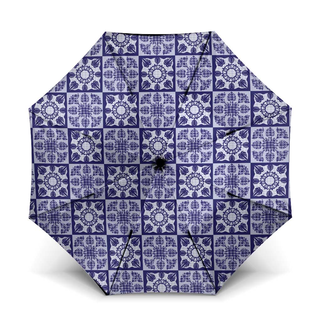 Polu Palaka Quilt Hawaii Umbrella Hawaiian Tropical Monstera Sea Turtle