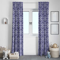 Polu Palaka Quilt Hawaii Window Curtain Hawaiian Tropical Monstera Sea Turtle
