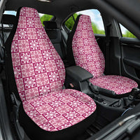 Akala Palaka Quilt Hawaii Car Seat Cover Hawaiian Tropical Monstera Sea Turtle