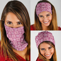 Akala Palaka Quilt Hawaii Neck Gaiter Hawaiian Tropical Monstera Sea Turtle