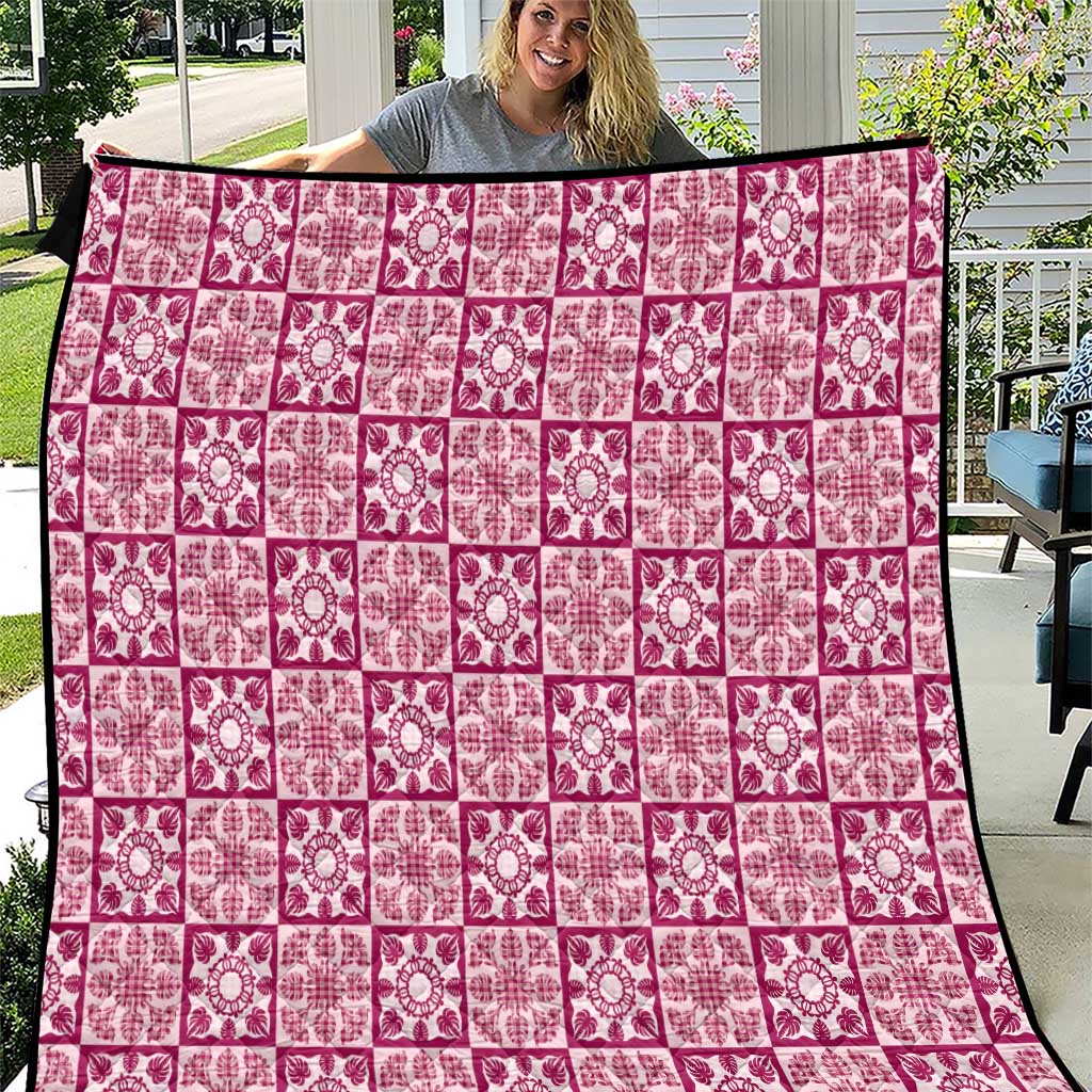 Akala Palaka Quilt Hawaii Quilt Hawaiian Tropical Monstera Sea Turtle