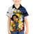 Personalised Philippines Women's Day Kid Hawaiian Shirt Filipino Golden Sun With Polynesian Pattern LT14 Kid Red - Polynesian Pride