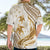 Gold Polynesia Hawaiian Shirt Polynesian Turtle Shark Tattoo Tropical Vintage LT14 - Polynesian Pride