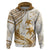 Gold Polynesia Hoodie Polynesian Turtle Shark Tattoo Tropical Vintage LT14 Zip Hoodie Gold - Polynesian Pride