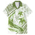 Lime Green Polynesia Hawaiian Shirt Polynesian Turtle Shark Tattoo Tropical Vintage LT14 Lime Green - Polynesian Pride