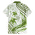 Lime Green Polynesia Hawaiian Shirt Polynesian Turtle Shark Tattoo Tropical Vintage LT14 - Polynesian Pride