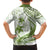 Lime Green Polynesia Hawaiian Shirt Polynesian Turtle Shark Tattoo Tropical Vintage LT14 - Polynesian Pride