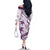 Purple Polynesia Family Matching Off Shoulder Long Sleeve Dress and Hawaiian Shirt Polynesian Turtle Shark Tattoo Tropical Vintage LT14 - Polynesian Pride