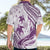 Purple Polynesia Hawaiian Shirt Polynesian Turtle Shark Tattoo Tropical Vintage LT14 - Polynesian Pride