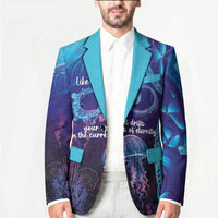 Polynesia Jellyfish Memorial Personalised Blazer Infinity Jellies Polynesian Pattern