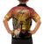 Australia And New Zealand ANZAC Family Matching Off The Shoulder Long Sleeve Dress and Hawaiian Shirt Aussie Kangaroo With Aotearoa Kiwi Lest We Forget