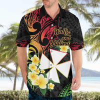 Wallis and Futuna Victory Day Hawaiian Shirt Liberty Equality Fraternity Polynesian Plumeria